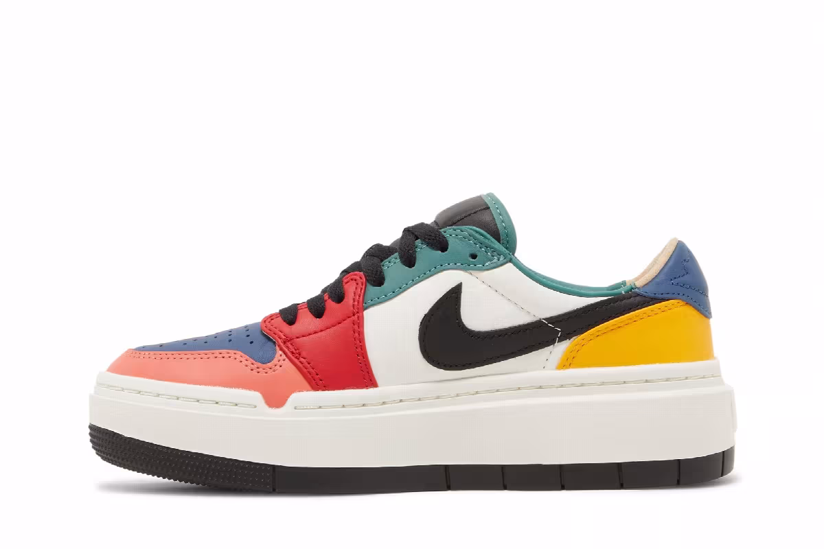Women's Air Jordan 1 Elevate Low Multi-Color, view 4