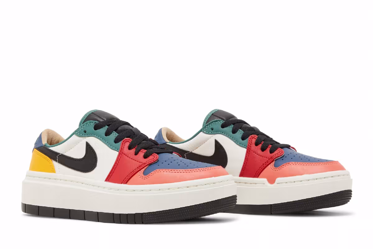 Women's Air Jordan 1 Elevate Low Multi-Color, view 9