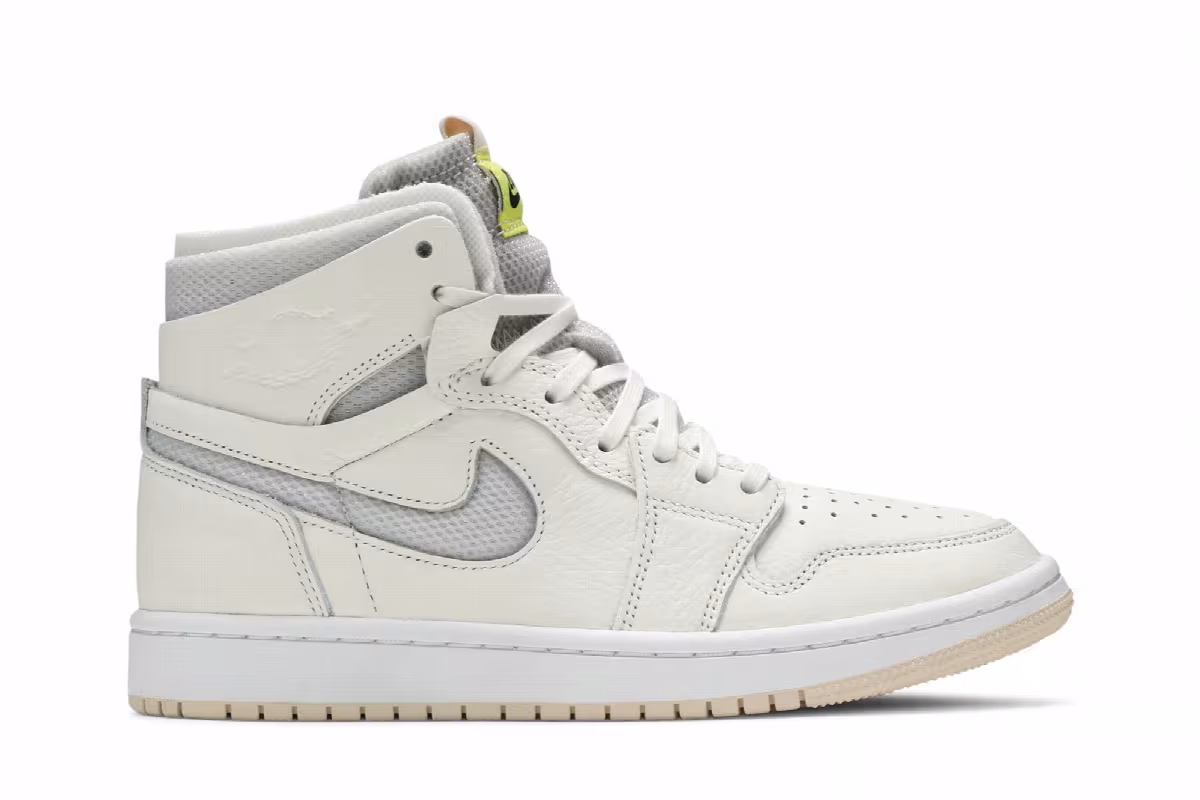 Women's Air Jordan 1 High Zoom Pearl White, view 2