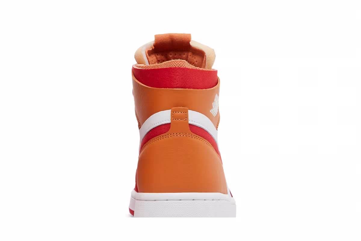 Women's Air Jordan 1 Zoom Air Comfort Fire Red Hot Curry, view 8