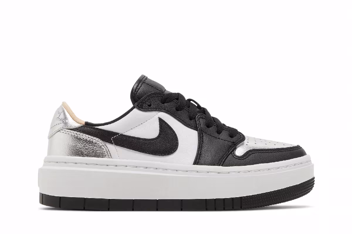 Women's Air Jordan 1 Elevate Low SE Silver Toe, view 2
