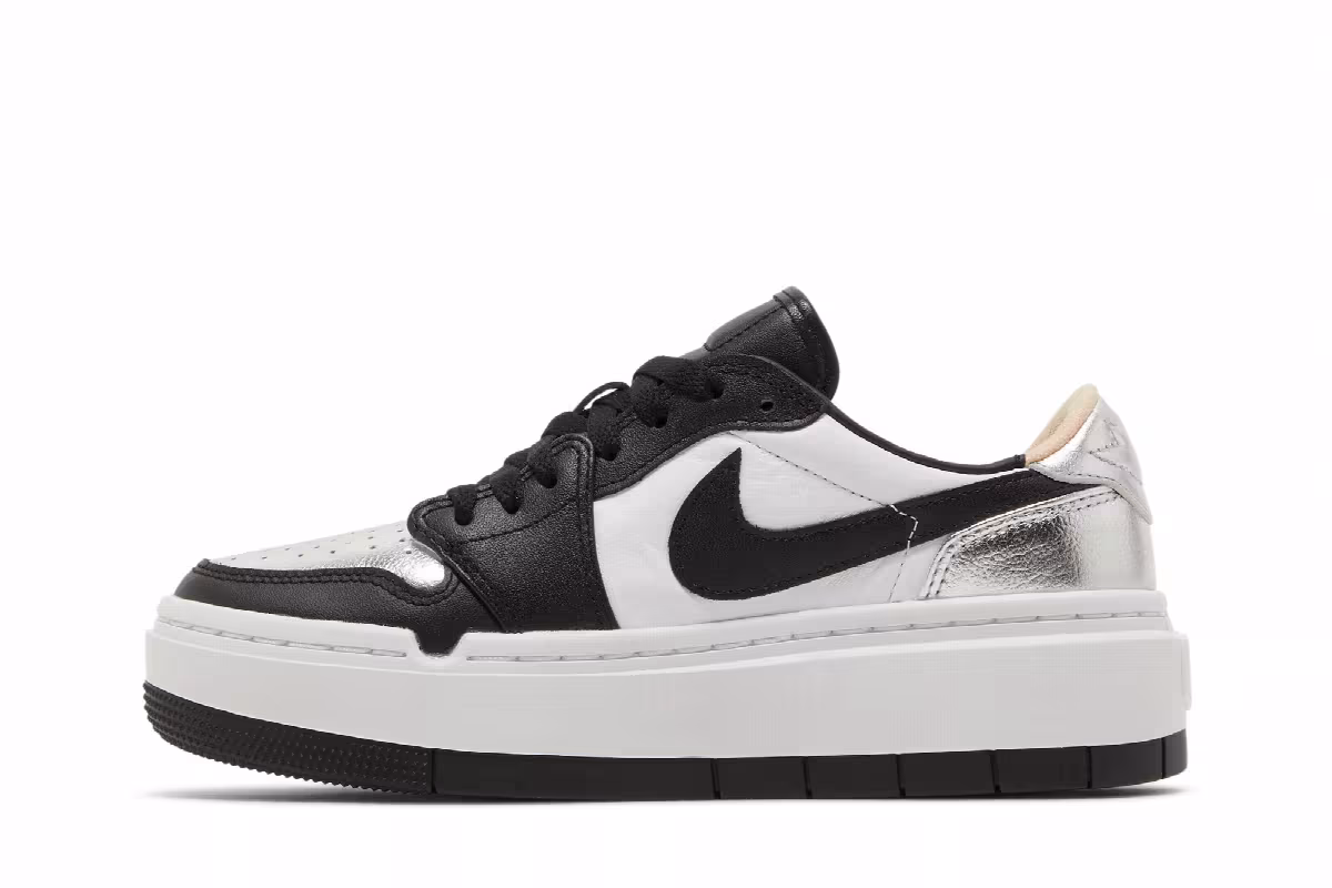 Women's Air Jordan 1 Elevate Low SE Silver Toe, view 4