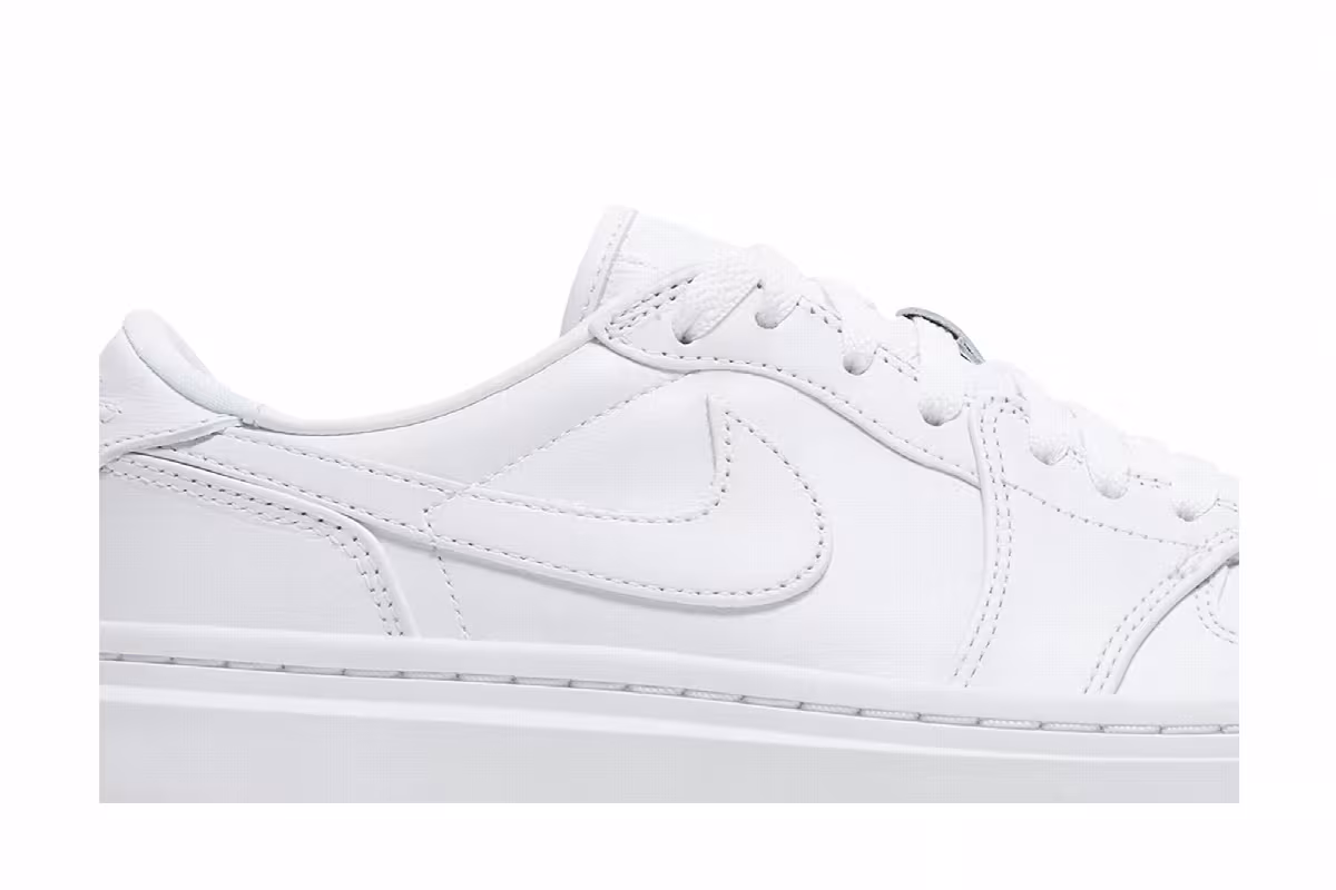 Women's Air Jordan 1 Elevate Low Triple White, view 3