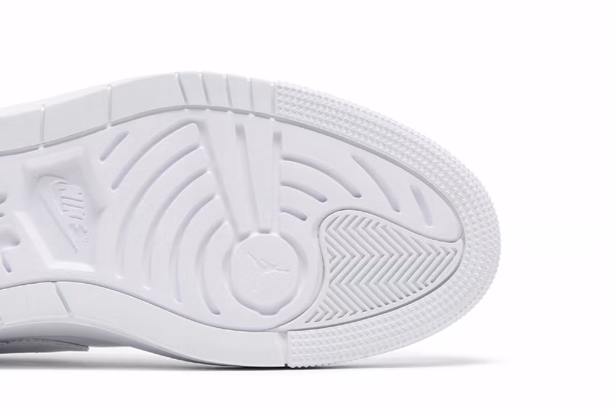Women's Air Jordan 1 Elevate Low Triple White, view 6