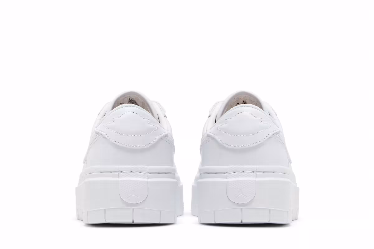 Women's Air Jordan 1 Elevate Low Triple White, view 7