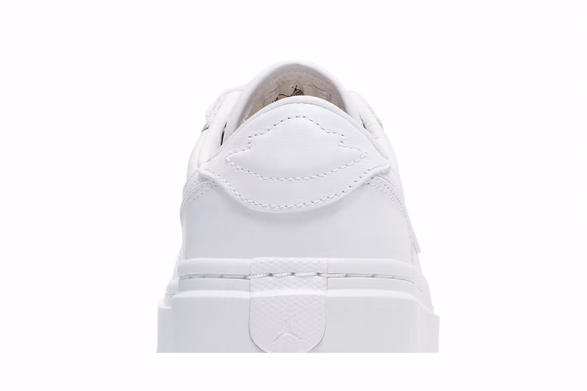 Women's Air Jordan 1 Elevate Low Triple White, view 8