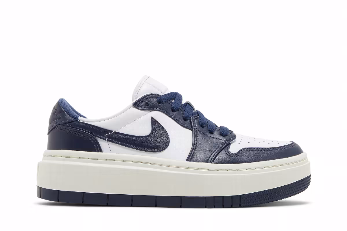 Women's Air Jordan 1 Elevate Low Midnight Navy, view 2