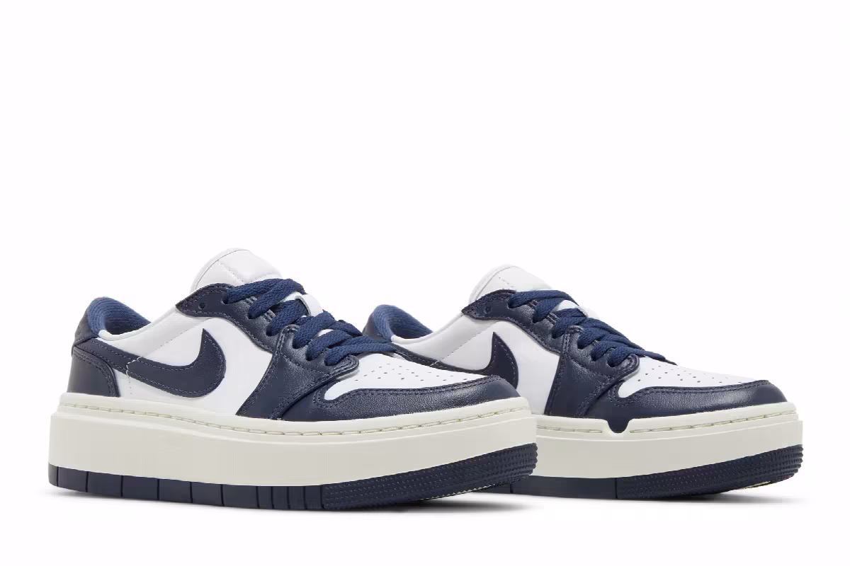 Women's Air Jordan 1 Elevate Low Midnight Navy, view 9