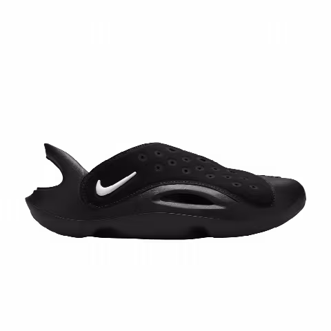 Nike Aqua Swoosh Sandal GS 'Black'