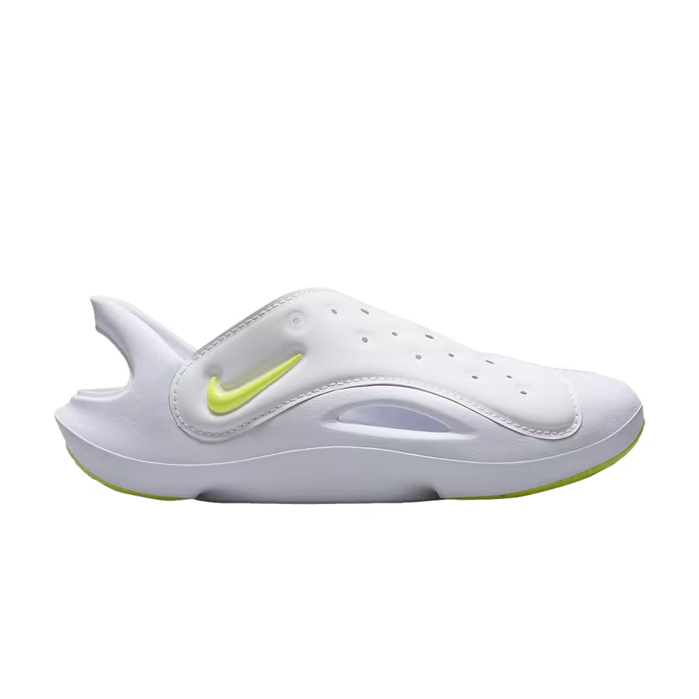 Nike Aqua Swoosh Sandal PS White Volt