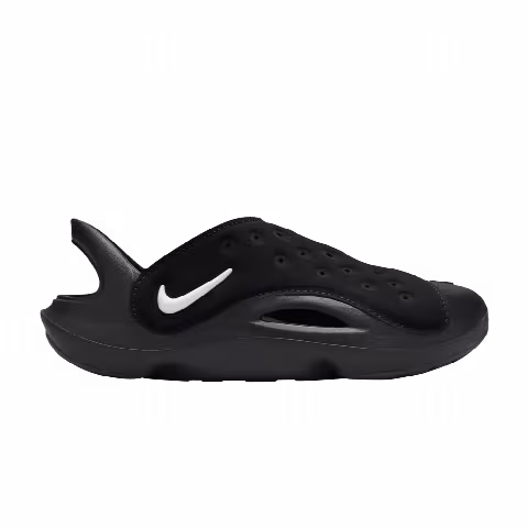 Nike Aqua Swoosh Sandal PS 'Black'