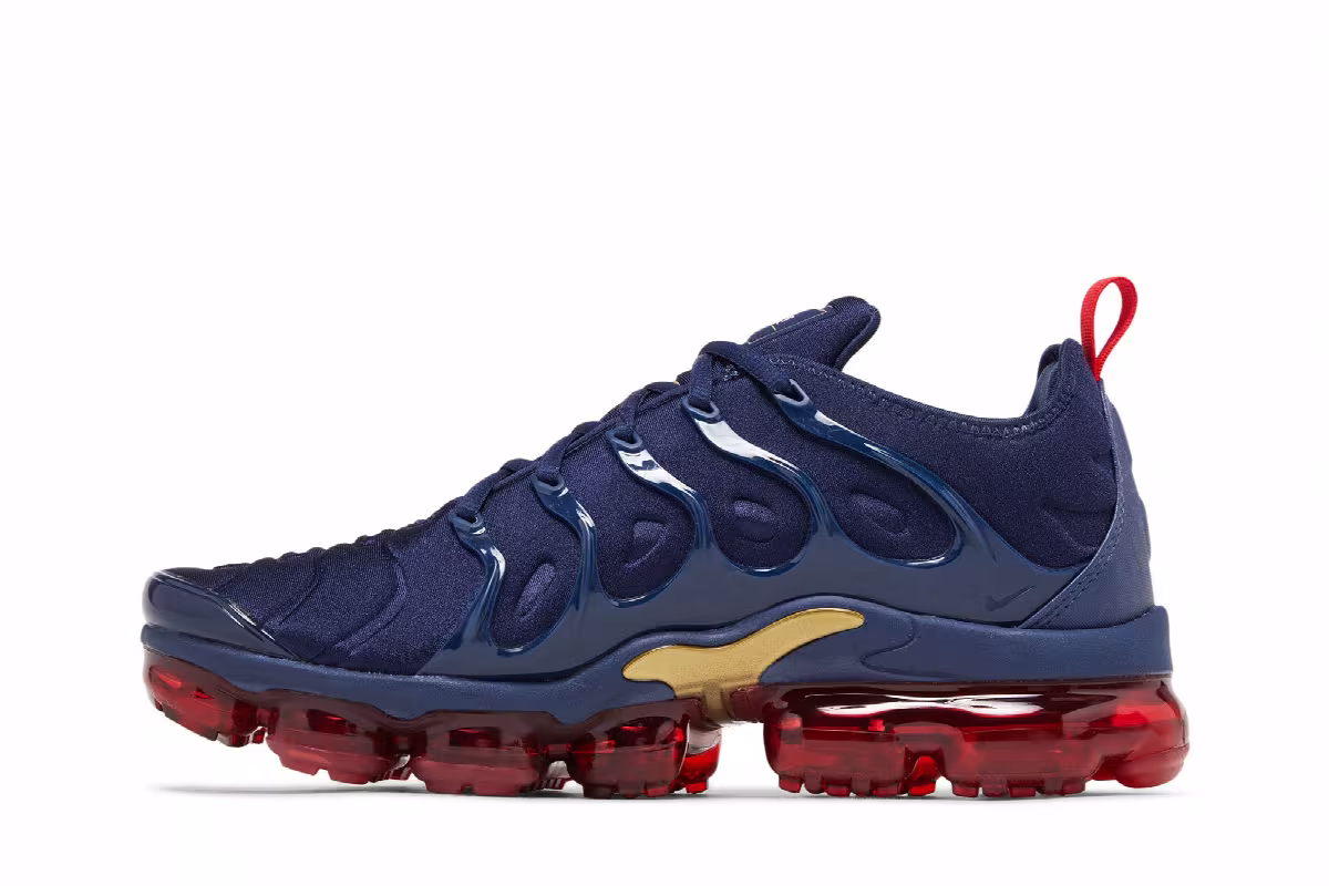 Nike Air VaporMax Plus Midnight Navy 2024, view 4