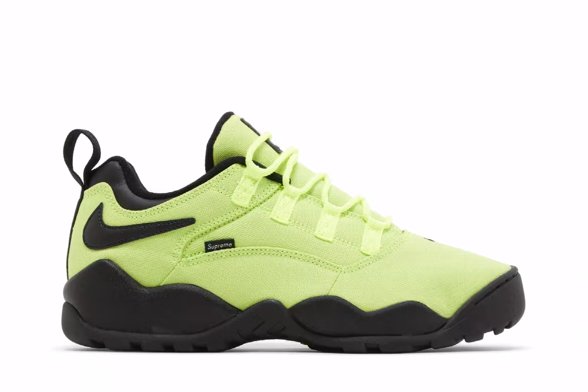 Supreme x Nike Darwin Low SB Volt, view 2