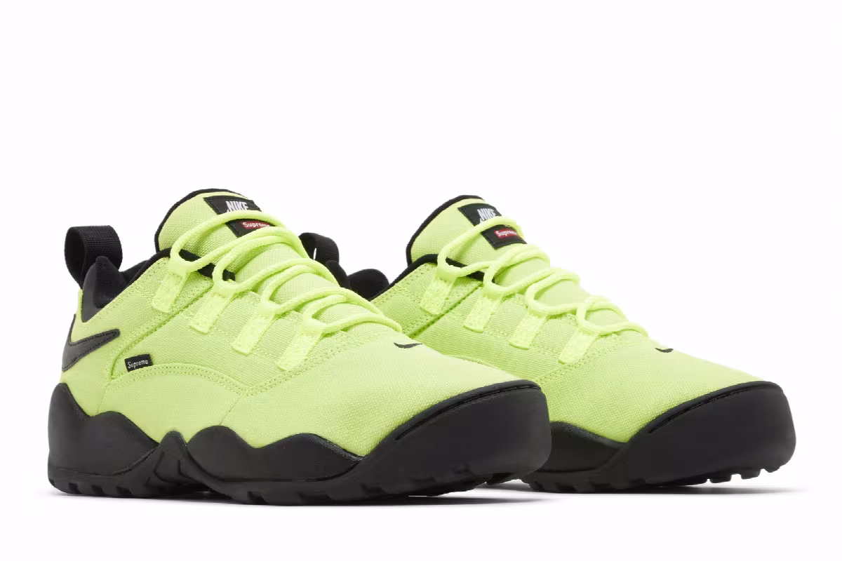 Supreme x Nike Darwin Low SB Volt, view 9