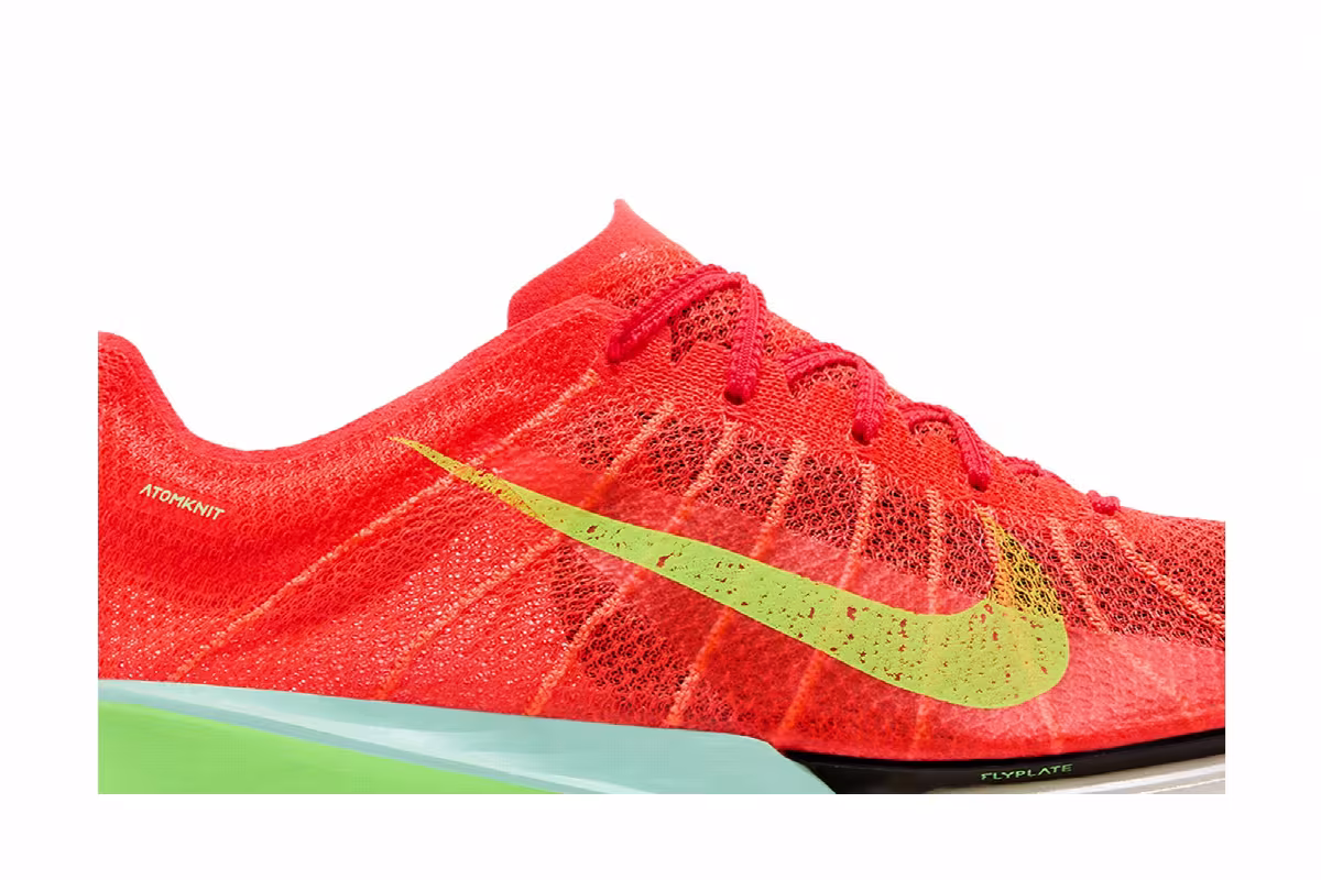 Nike Air Zoom Victory 2 Bright Crimson Lime Blast, view 3
