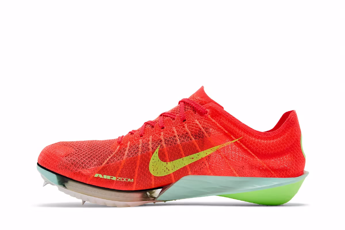 Nike Air Zoom Victory 2 Bright Crimson Lime Blast, view 4