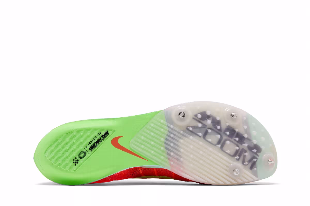Nike Air Zoom Victory 2 Bright Crimson Lime Blast, view 5