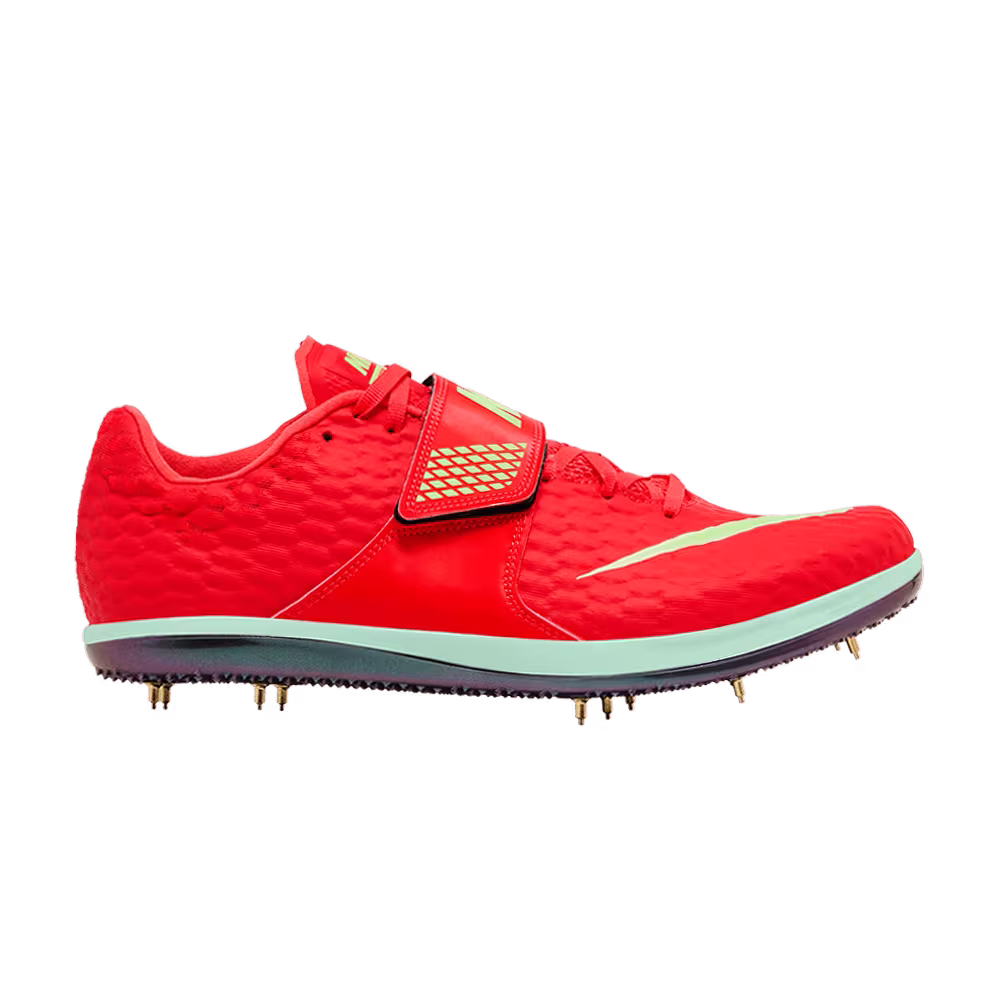 Nike High Jump Elite Bright Crimson Lime Blast