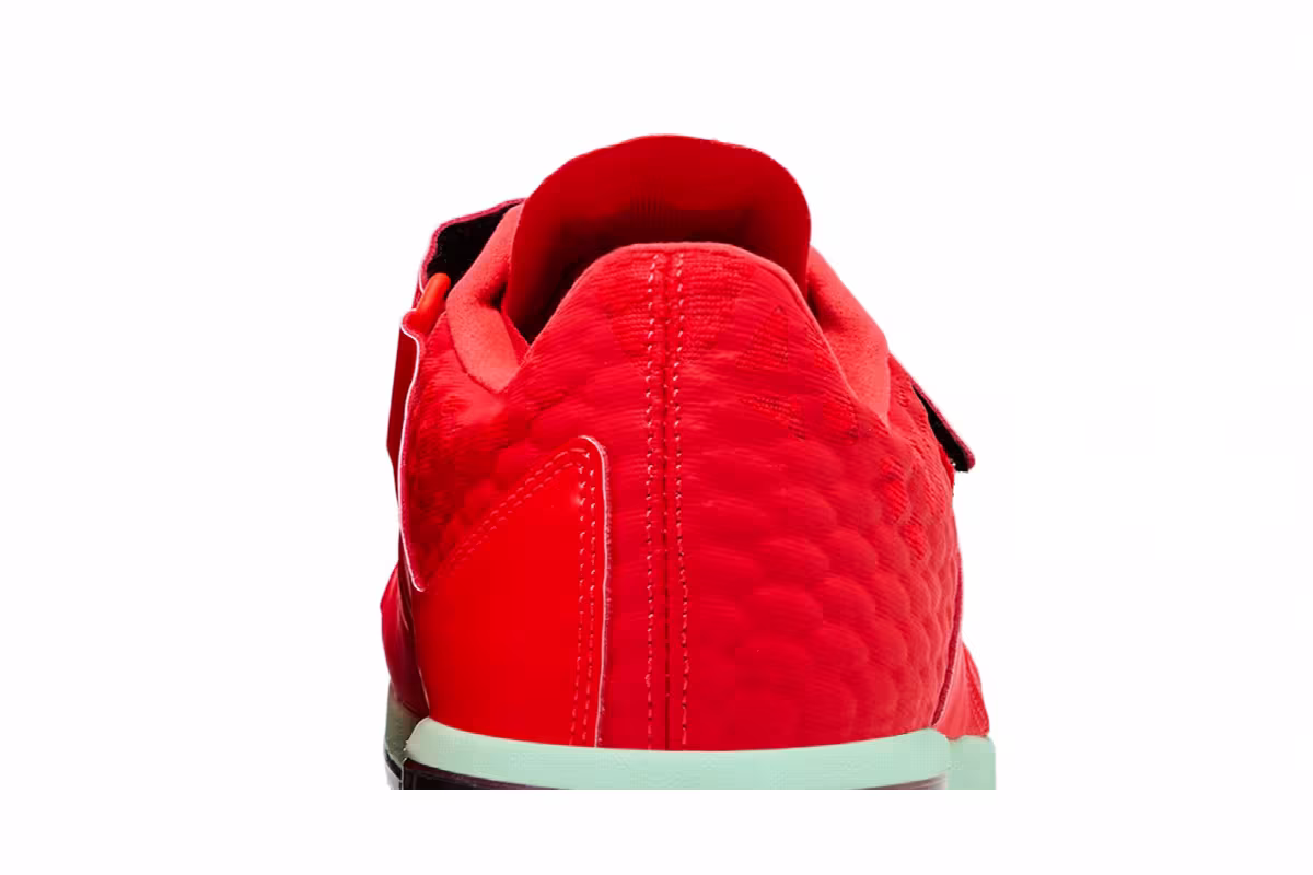 Nike High Jump Elite Bright Crimson Lime Blast, view 8