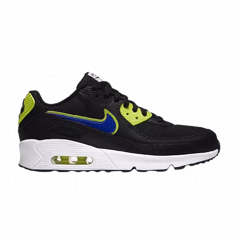 Nike Air Max 90 GS 'Black Volt Racer Blue'