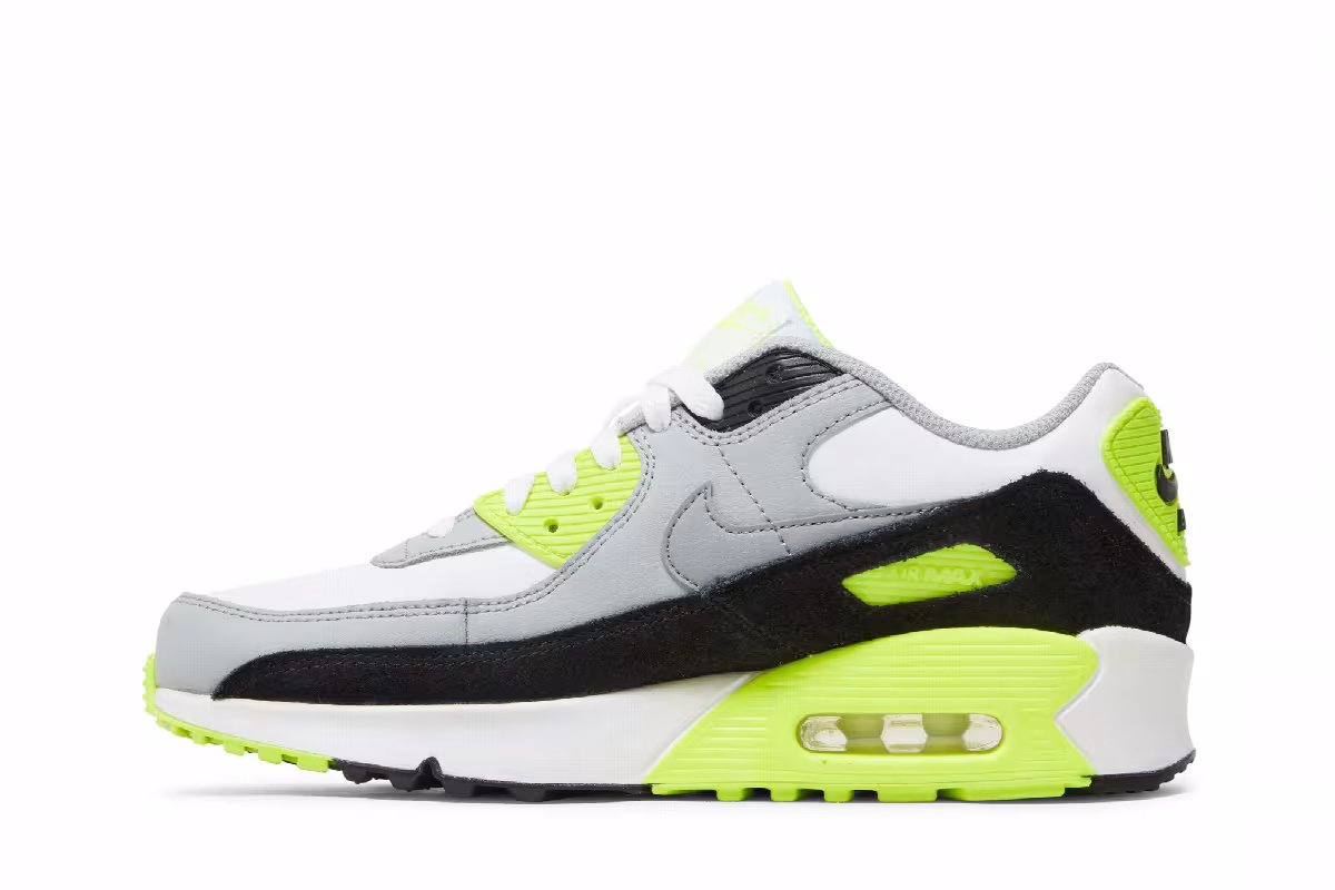 Nike Air Max 90 GS Volt, view 4
