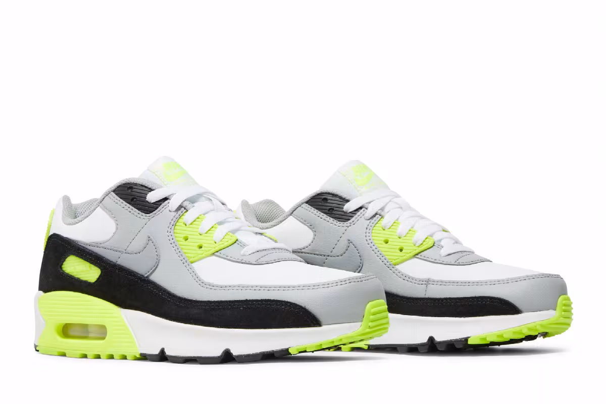 Nike Air Max 90 GS Volt, view 9