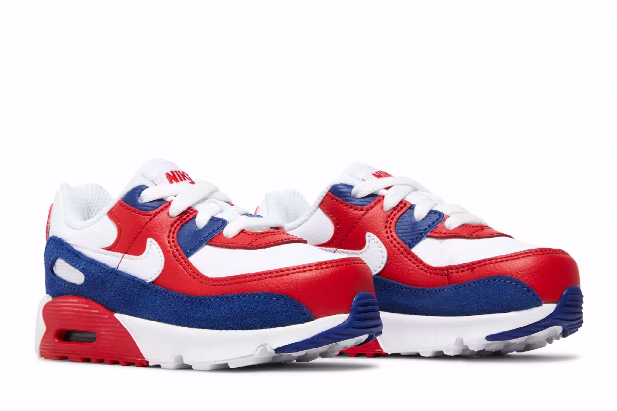 Nike Air Max 90 Leather TD USA 2020, view 9