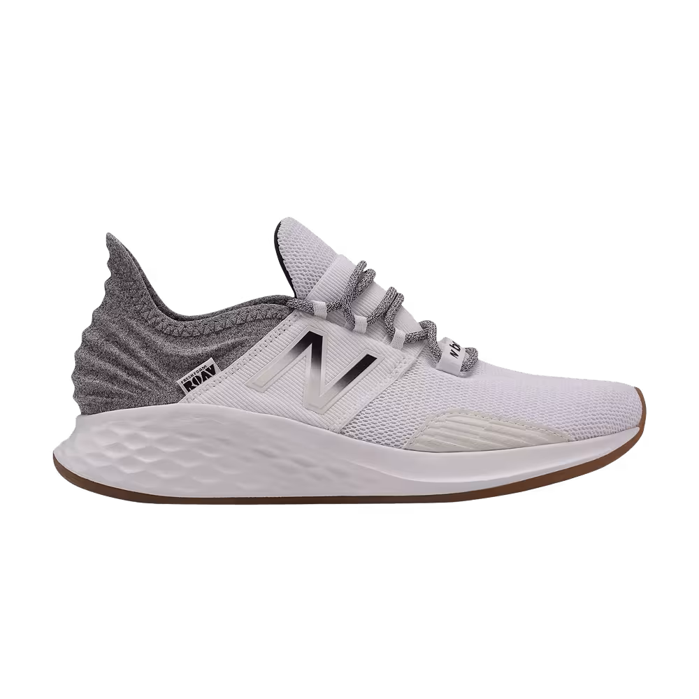New Balance Women's Fresh Foam Roav Tee Shirt - White Black