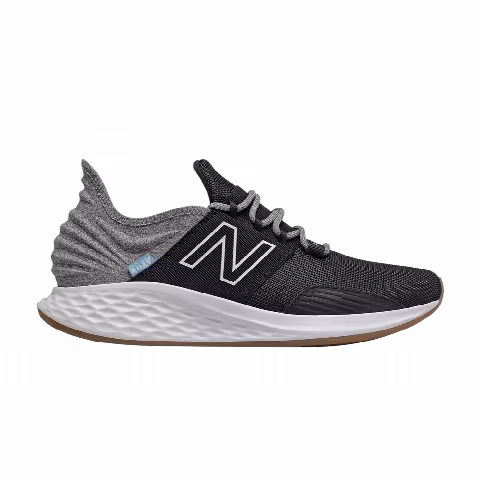 New Balance Fresh Foam Roav 2E Wide 'Tee Shirt - Black Light Aluminum'