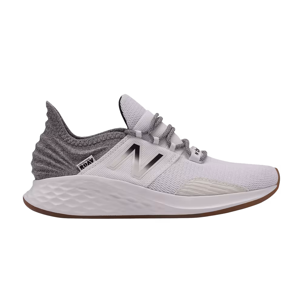 New Balance Women's Fresh Foam Roav Tee Shirt - White Black
