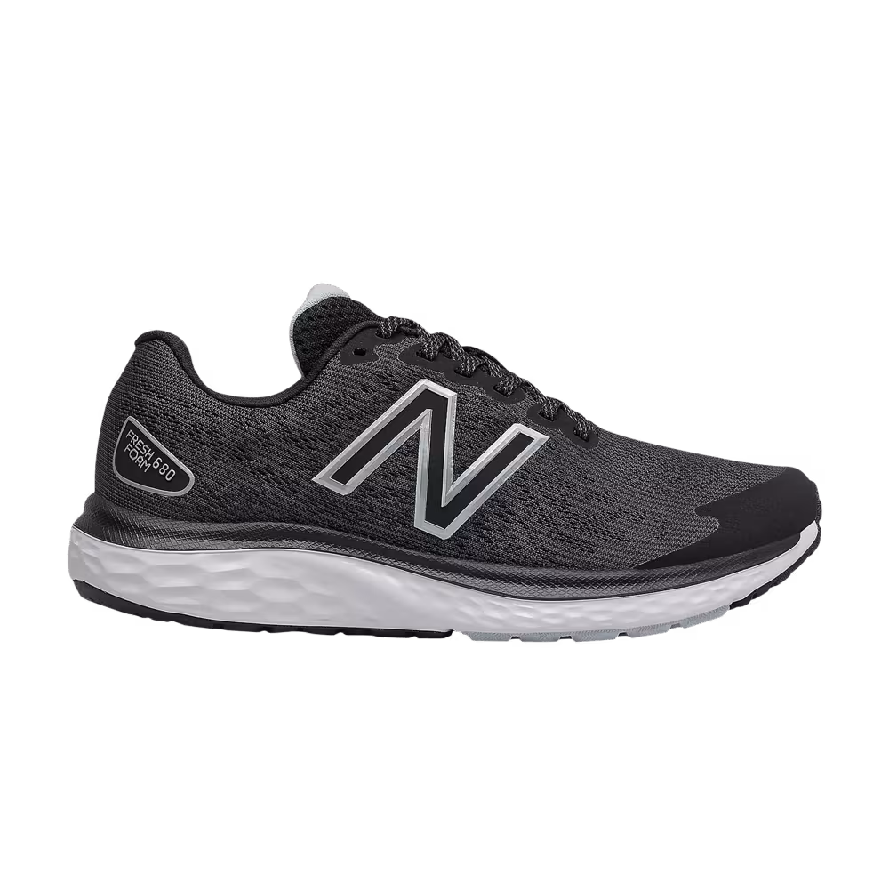 New Balance Women's Fresh Foam 680v7 Black White