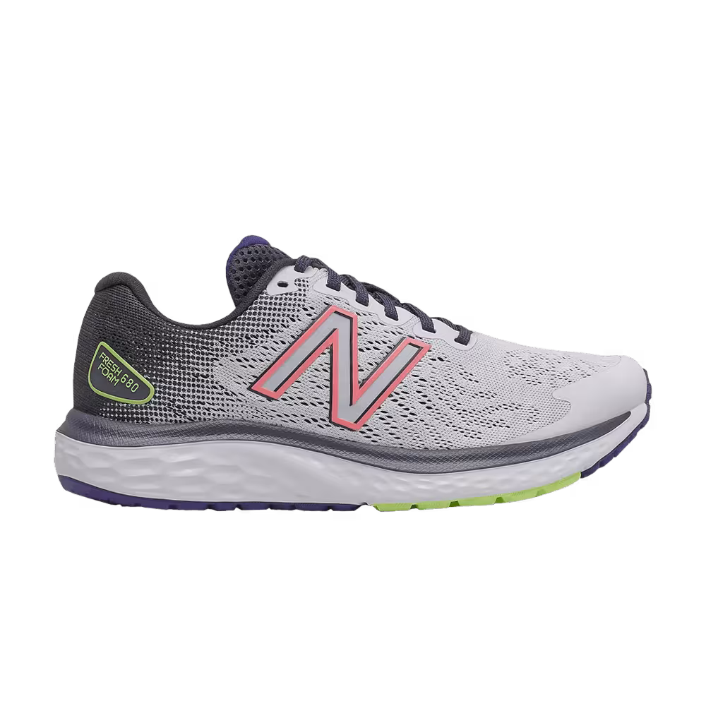 New Balance Women's Fresh Foam 680v7 Wide Arctic Fox Outerspace