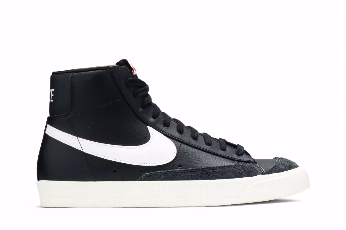 Nike Blazer Mid Black Sail, view 2