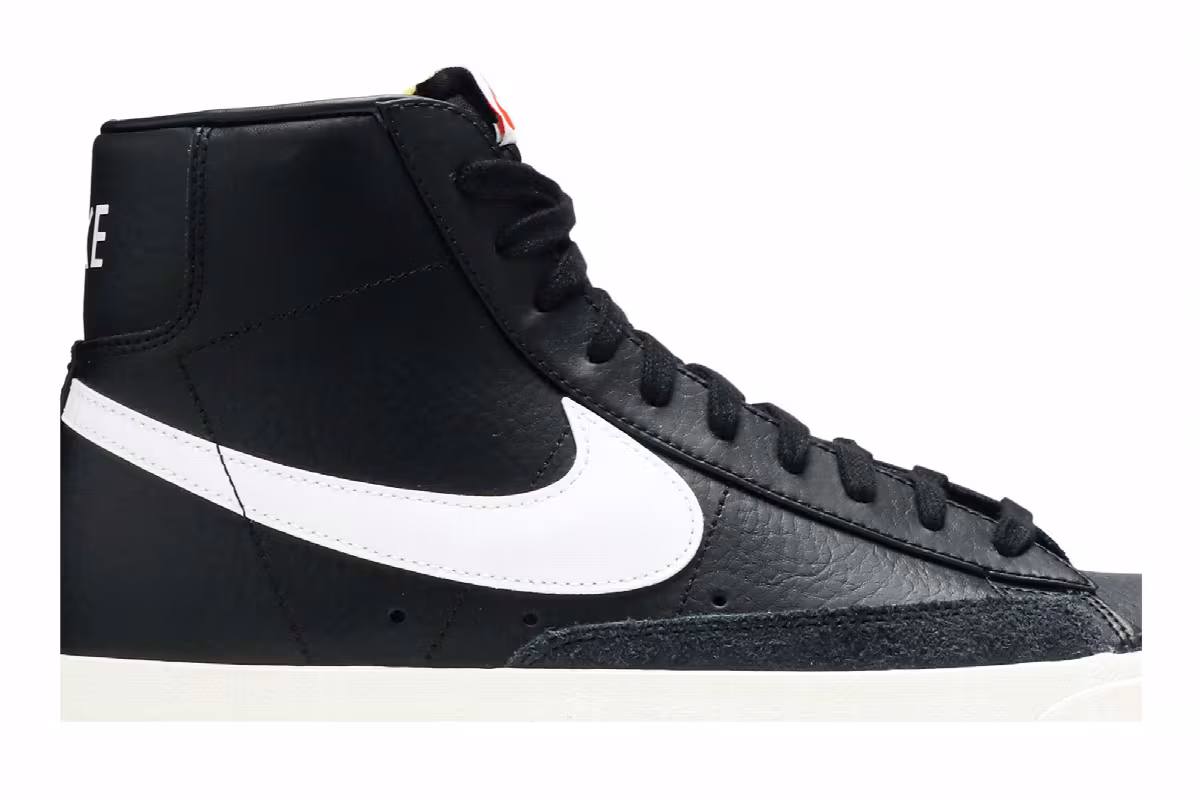Nike Blazer Mid Black Sail, view 3