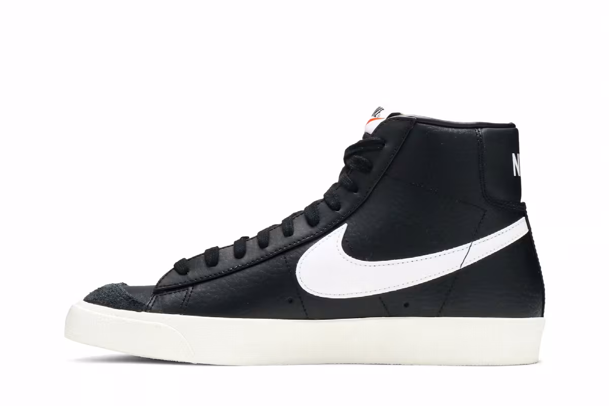 Nike Blazer Mid Black Sail, view 4