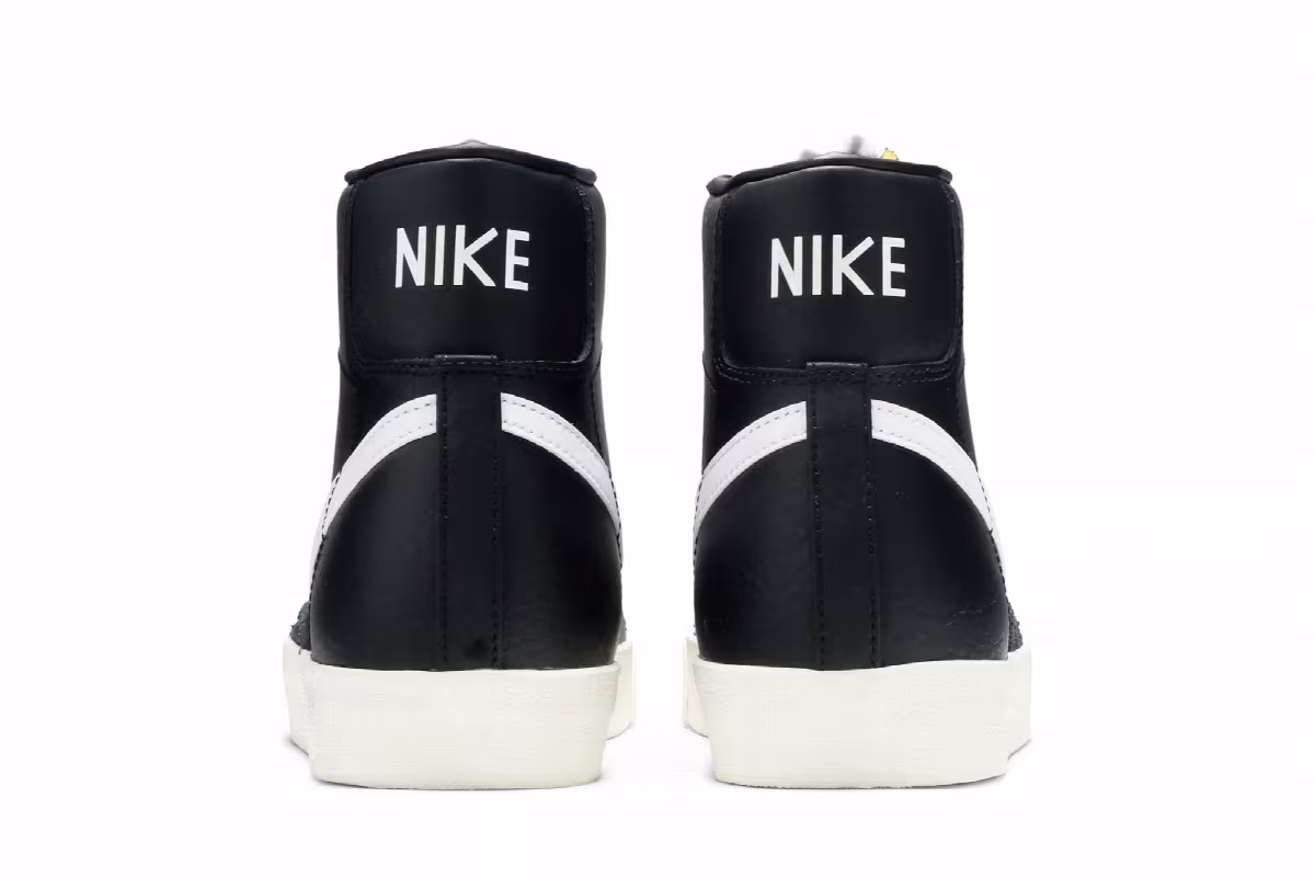 Nike Blazer Mid Black Sail, view 7