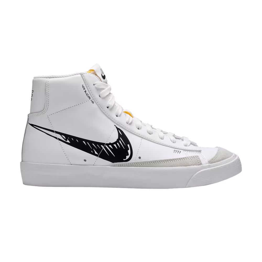Nike Blazer Mid 77 Sketch - Black