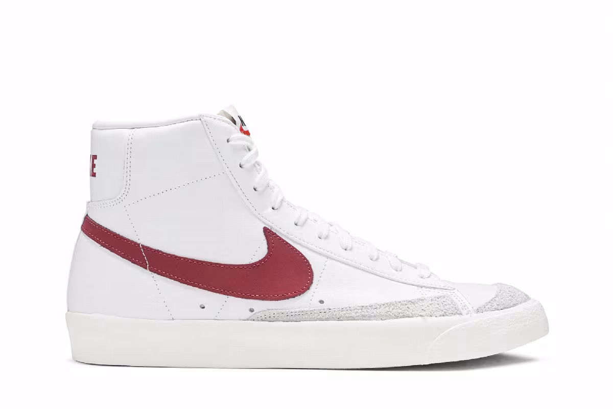Nike Blazer Mid Brick Red, view 2