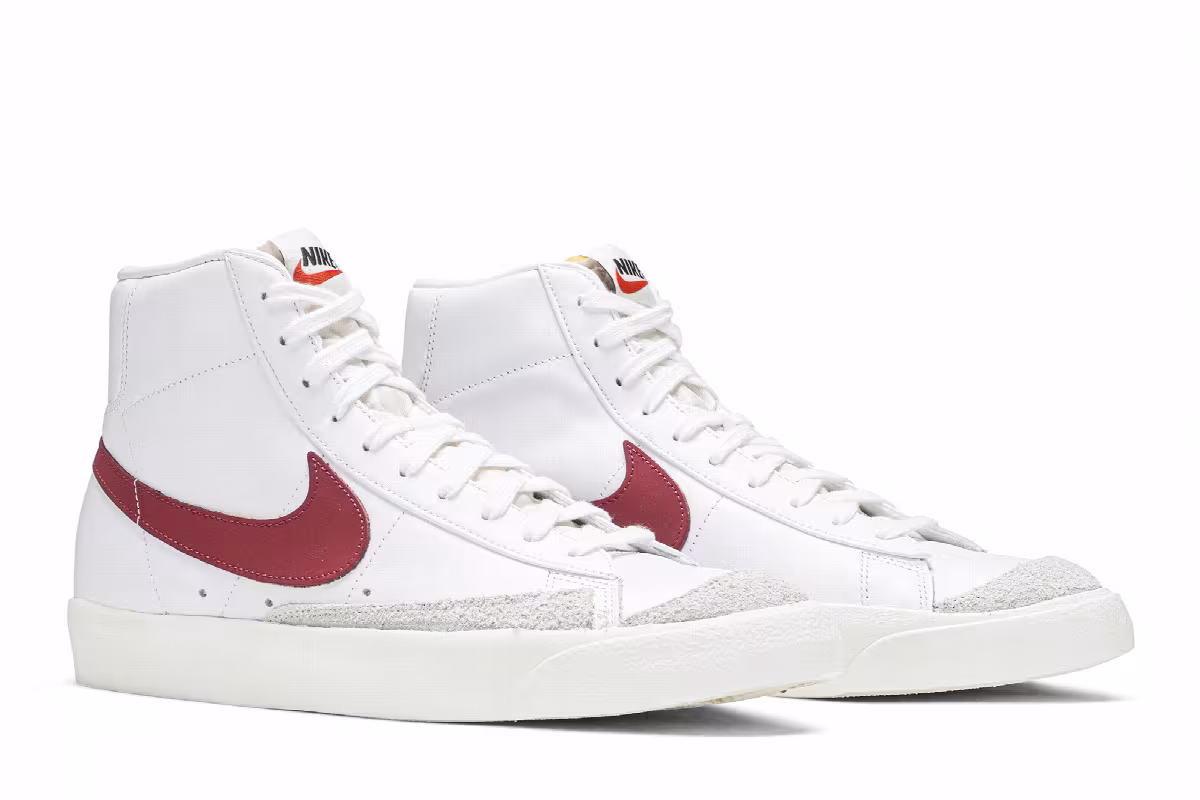 Nike Blazer Mid Brick Red, view 9