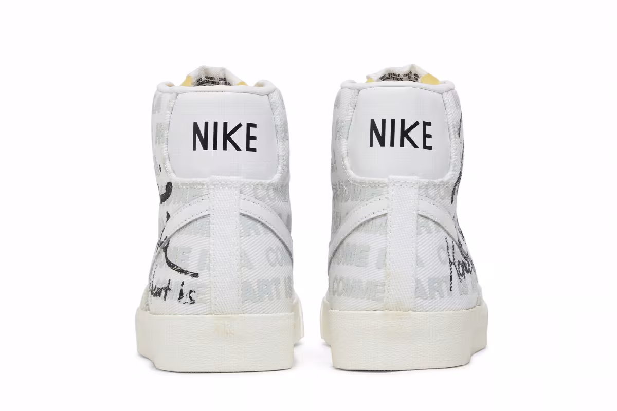 Naomi Osaka x Comme des Garçons x Nike Blazer Mid Home Is Where The Heart Is, view 7