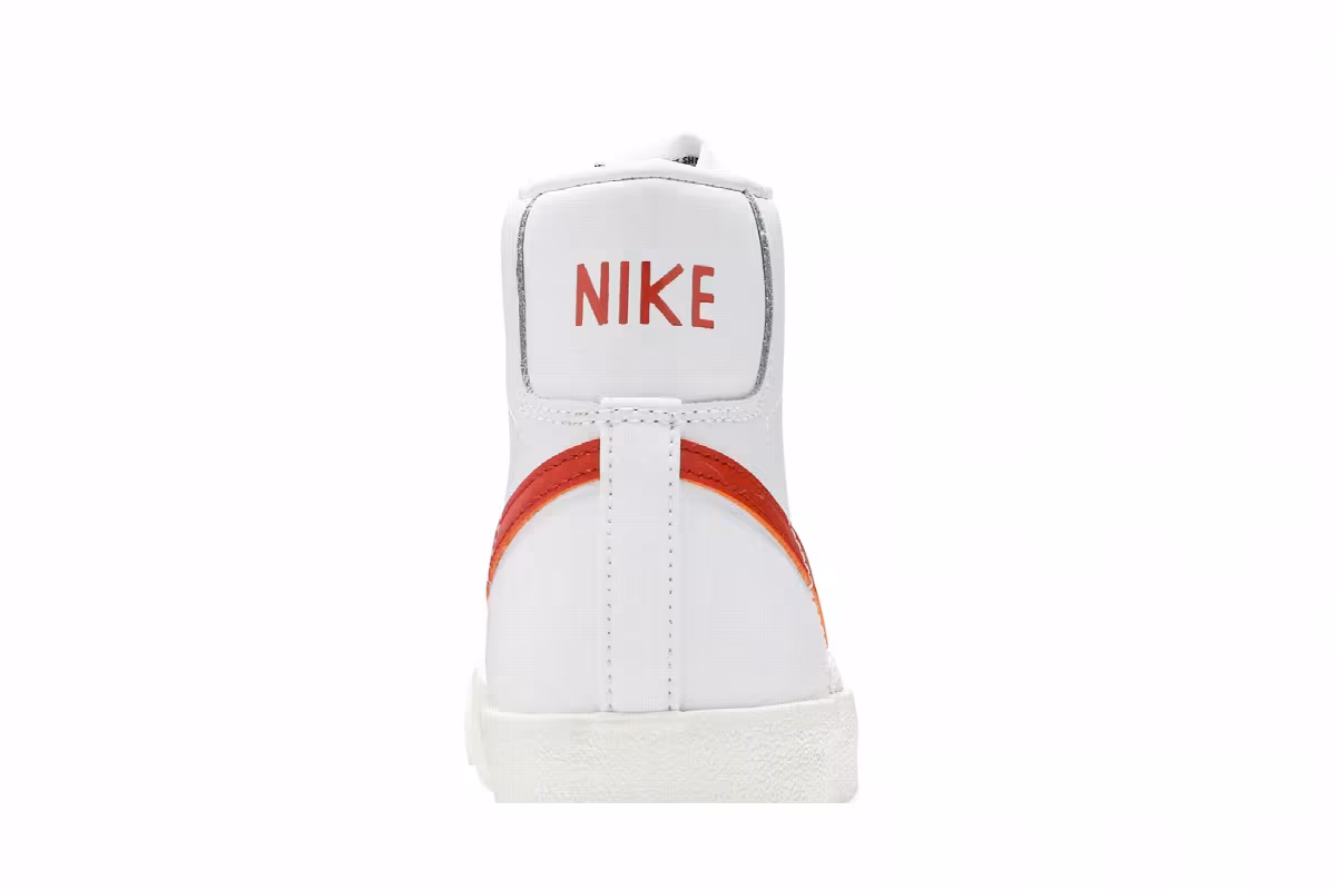 Nike Blazer Mid White Mantra Orange, view 8