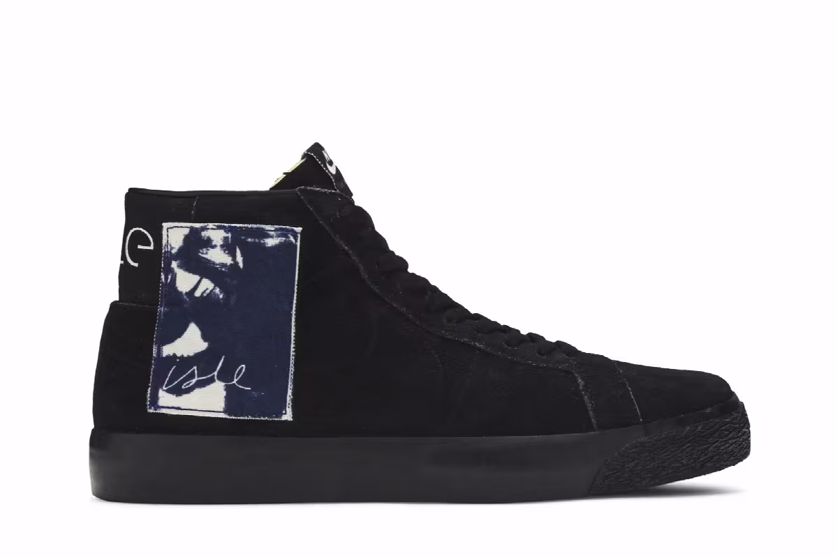Isle Skateboards x Nike Blazer Mid SB Patch, view 2