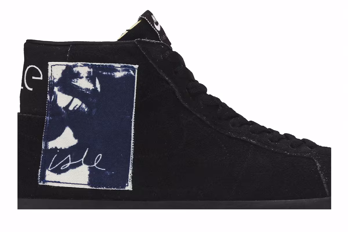 Isle Skateboards x Nike Blazer Mid SB Patch, view 3