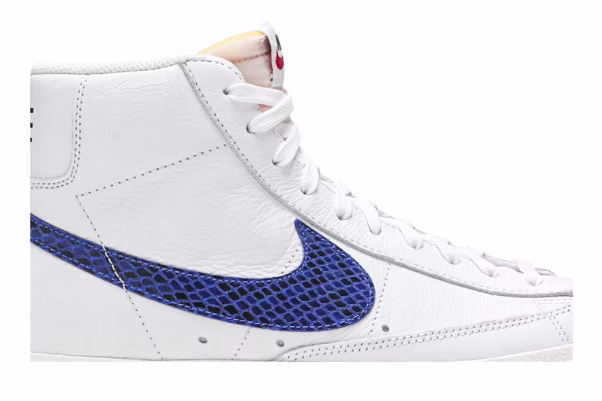 Nike Blazer Mid Red & Blue, view 3