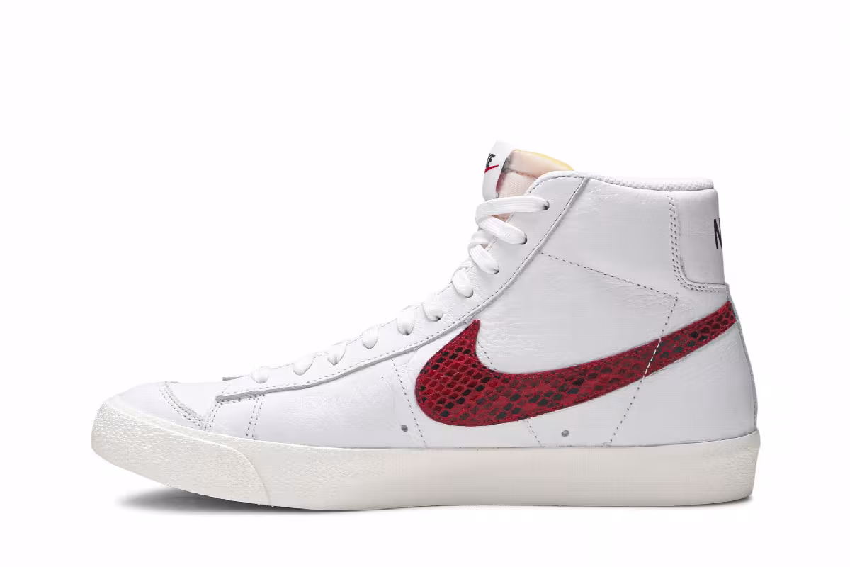 Nike Blazer Mid Red & Blue, view 4