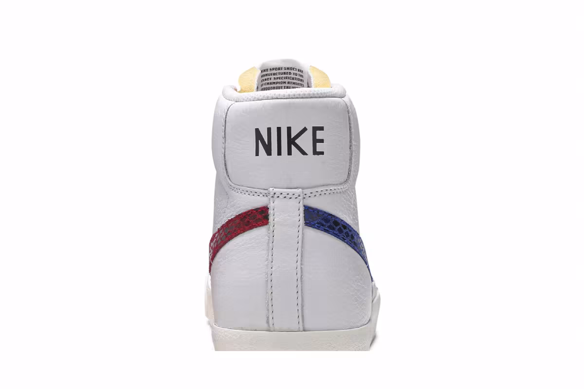 Nike Blazer Mid Red & Blue, view 8