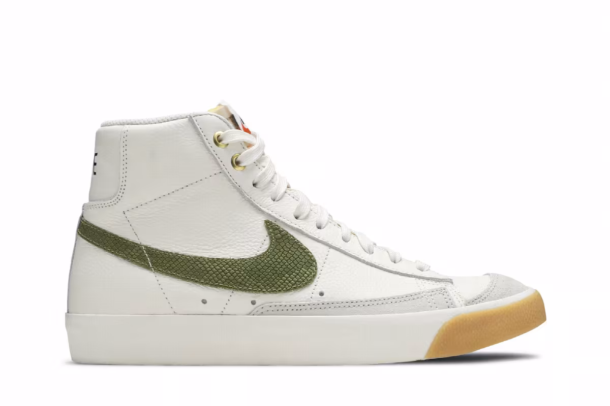 Nike Blazer Mid Asparagus Snakeskin, view 2