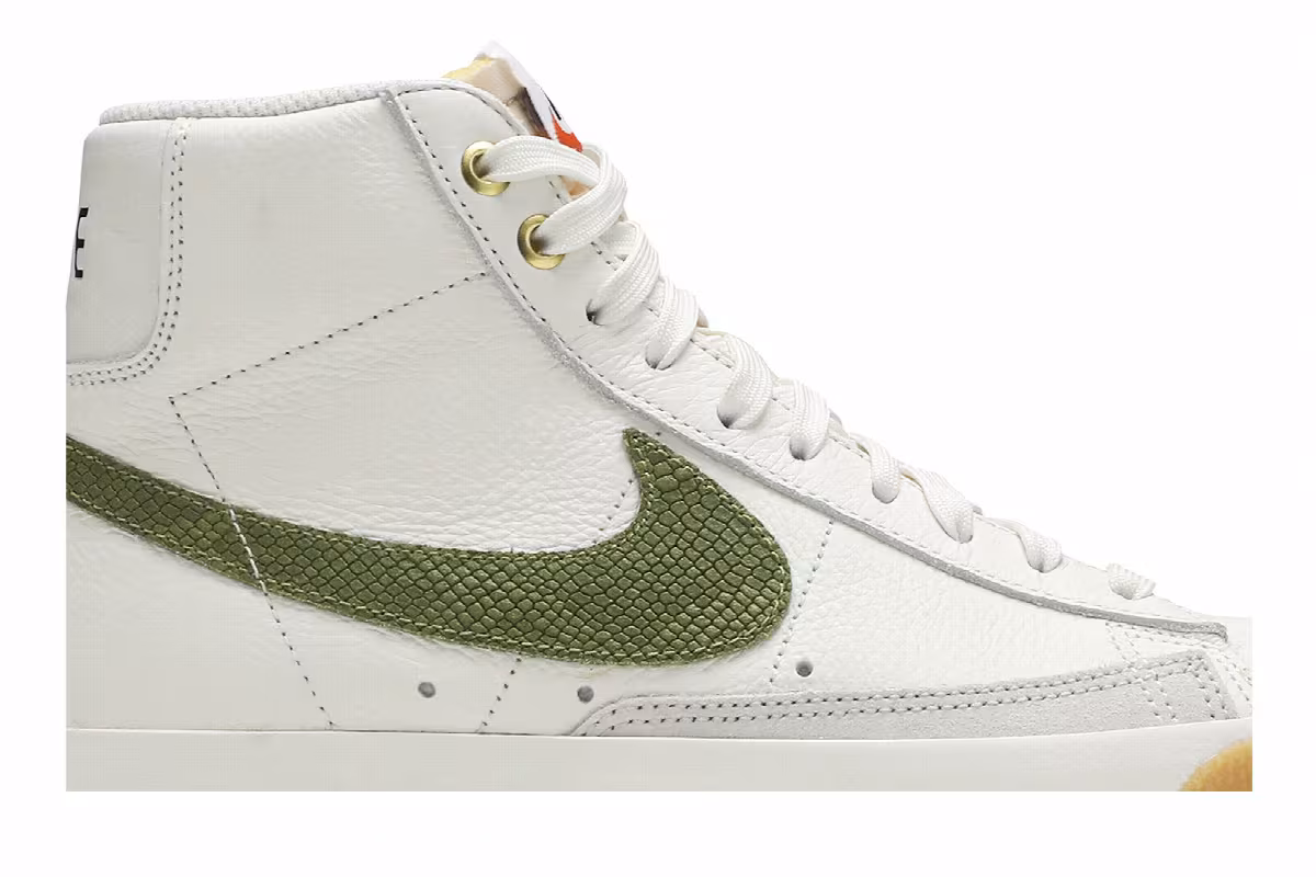 Nike Blazer Mid Asparagus Snakeskin, view 3