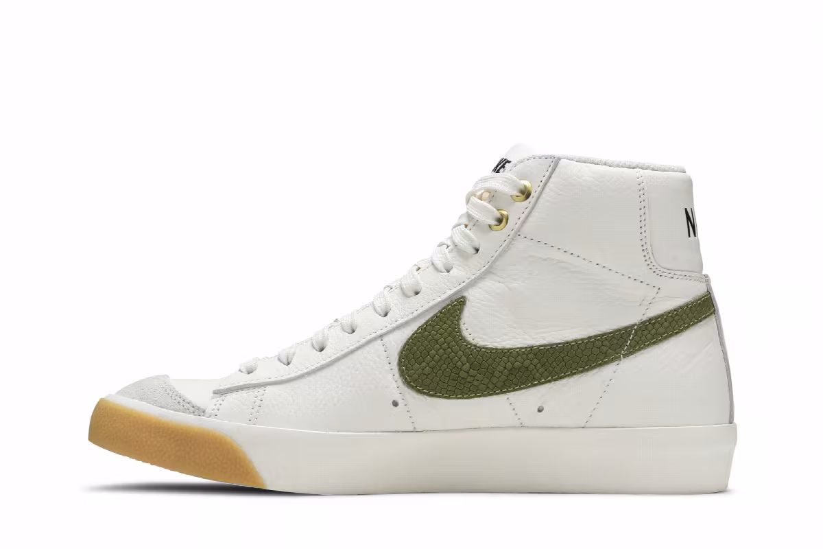 Nike Blazer Mid Asparagus Snakeskin, view 4