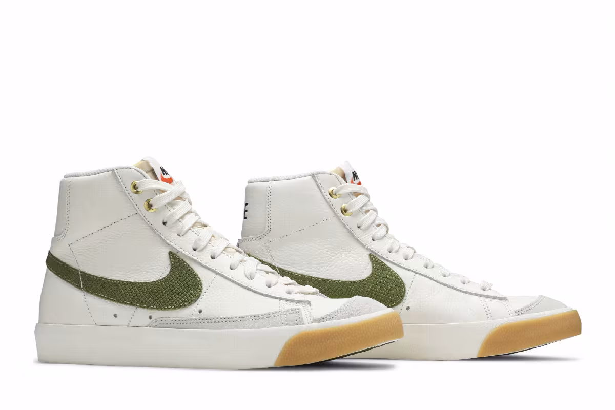 Nike Blazer Mid Asparagus Snakeskin, view 9